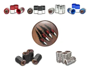 Copri Valvola Camion Stile Metallico